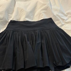 Aerie Black Skater Skirt
